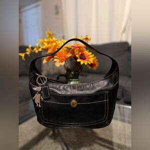 Coach Ergo Black Leather Women's Bag